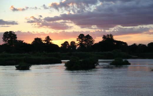 Blick von unserer Terrasse